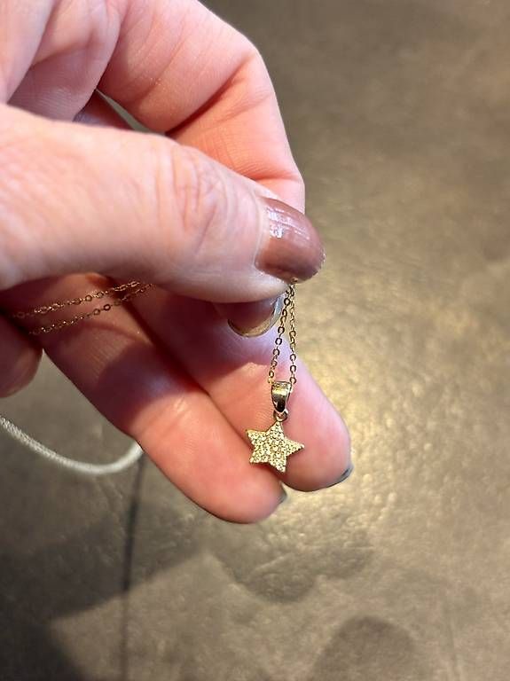 Catenine: Chaîne en or pendentif étoile – Usato da Perroy venduto da barballalla 1