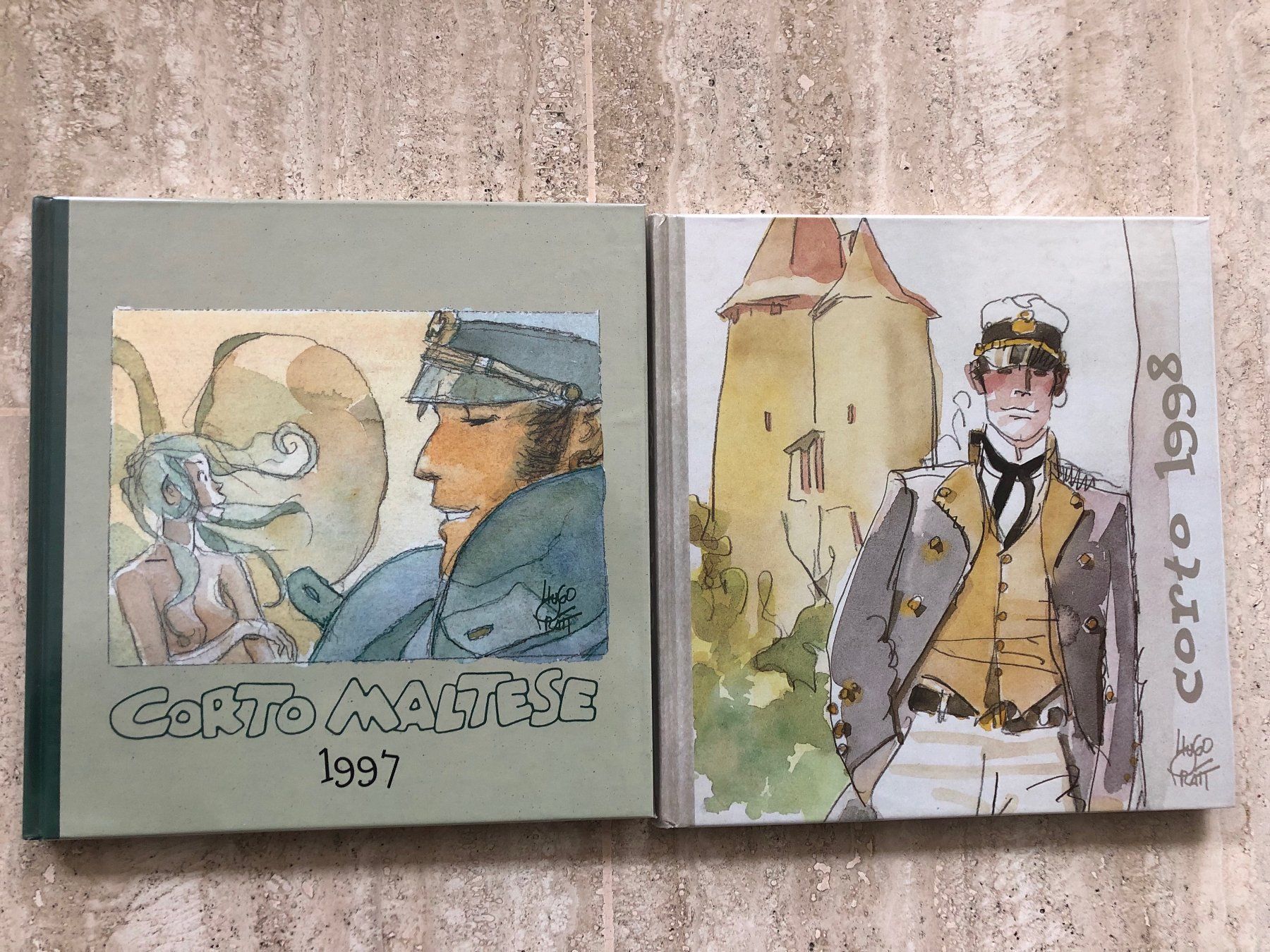Fumetti: AGENDE HUGO PRATT PIU INVITO LUGANO – Usato da Davesco-Soragno venduto da kappas
