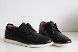 ANNA FIELD | Lederschuhe zum Schnüren 40 | Leder Halbschuhe