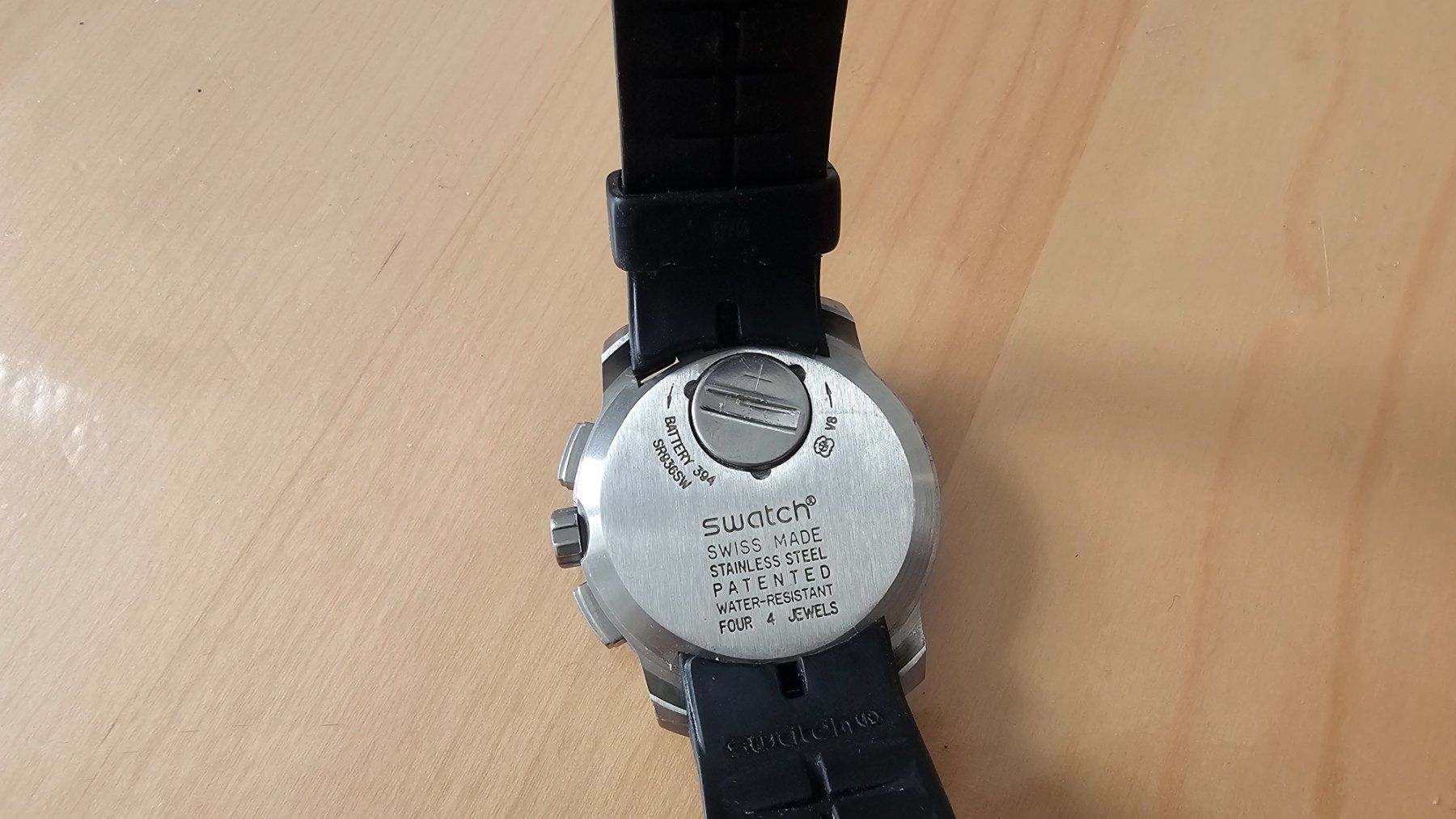 Swatch Uhren: Swatch rétrograde "Evening Black" – Gebraucht aus Etoy von angi020 2
