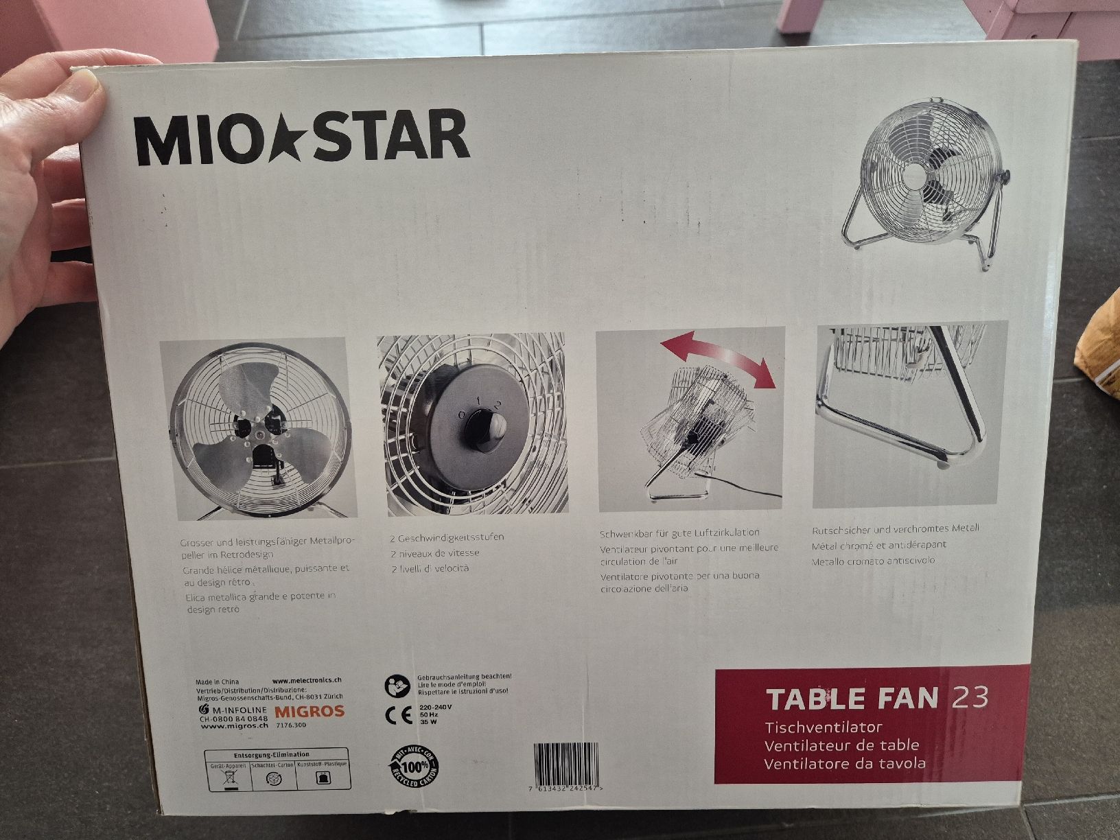 Mio Star Ventilatoren: Tischventilator mio star 23 – Neu und originalverpackt aus Weesen von flying_kiwi 1