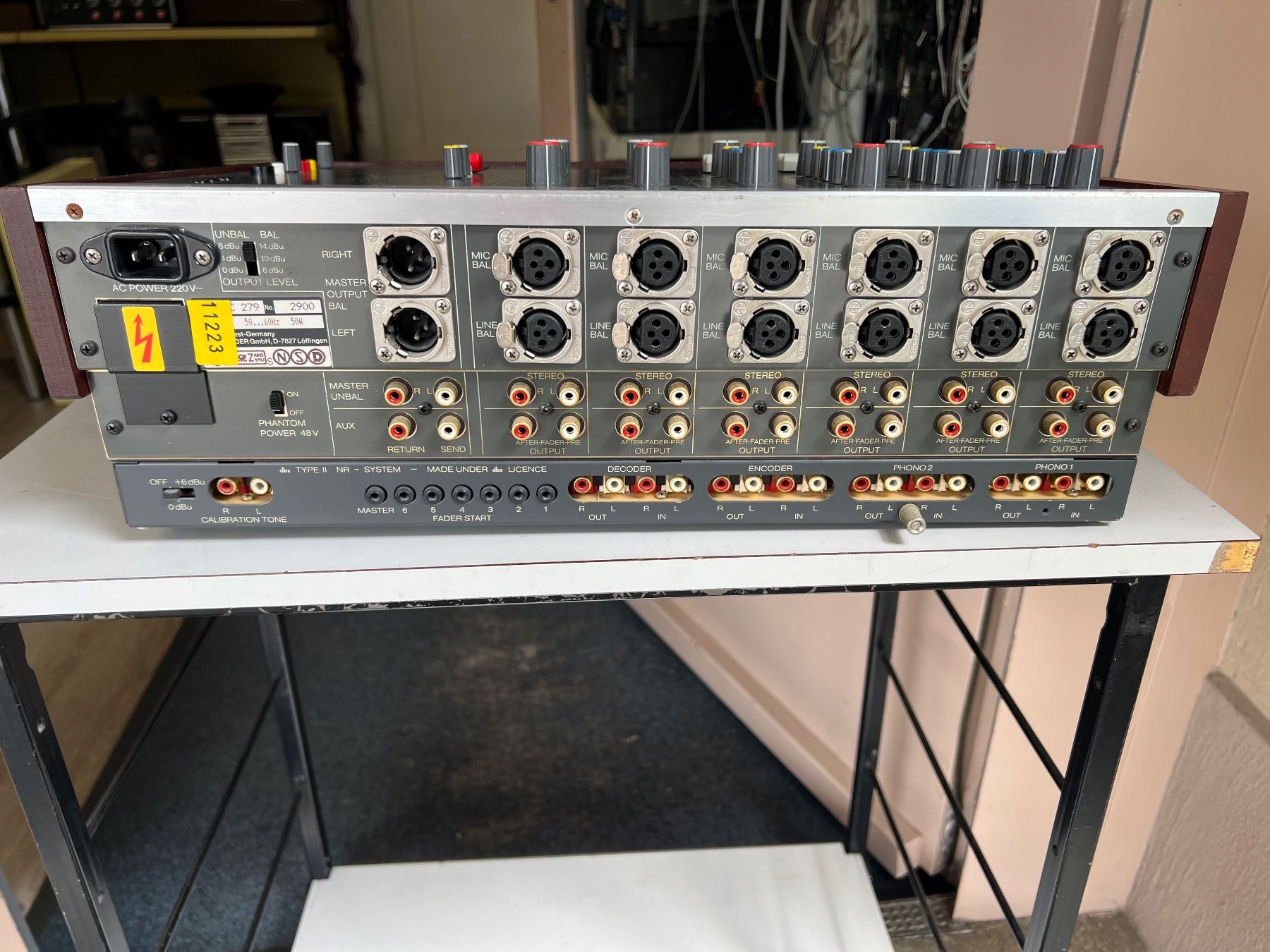 Revox Console di mixaggio: Revox C279 Mischpult/Mixing Console – Usato da Gebenstorf venduto da Secondtronik 6