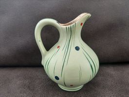 50er 60er J. vintage Wekara Keramik Blumenvase Mid Century