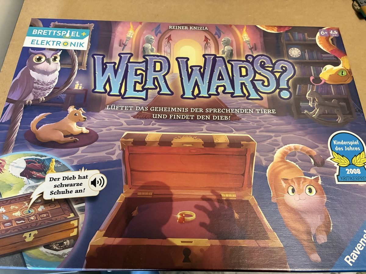 Ravensburger Giochi: Wer war‘s Spiel – Nuovo e nell'imballaggio originale da Hondrich venduto da sigmaster
