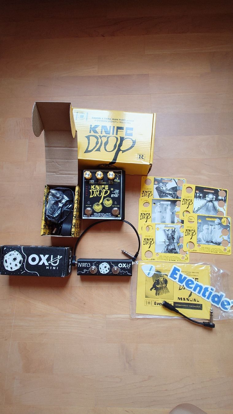 Strumenti musicali: Eventide Knife Drop Fuzz – Usato da Gams venduto da meshuggah263 2