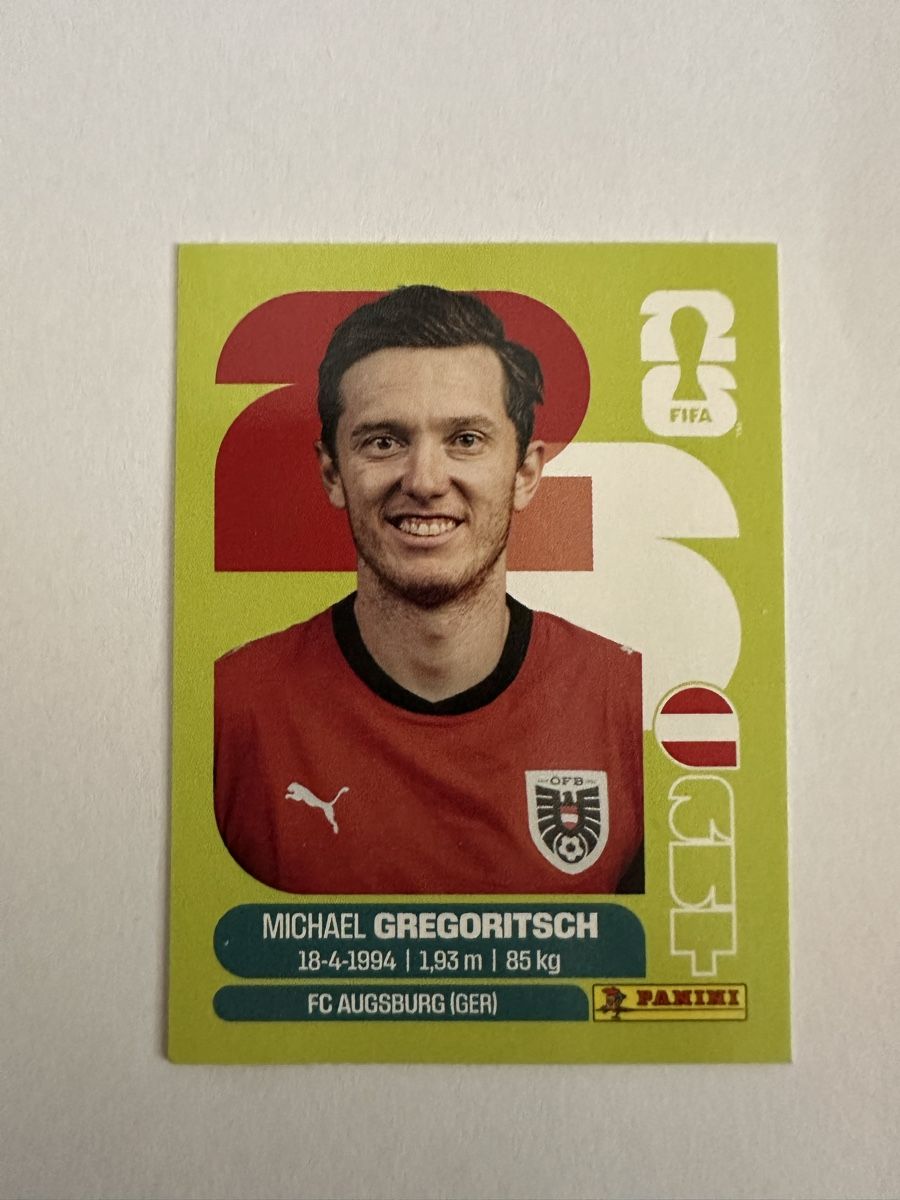 Panini Sammelbilder & Trading cards: Panini Sticker WM 2026 AUT 19 Michael Gregoritsch – Neu (gemäss Beschreibung) aus Männedorf von Ballenberger