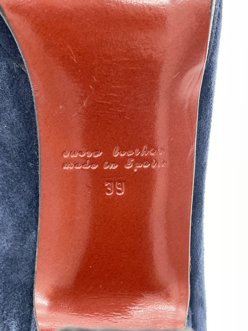 Chie Mihara Scarpe da donna: Chie Mihara Suede Plateau Pump EU 39 Blau – Usato da Zürich venduto da shoe_shop 7