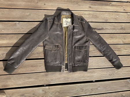 Big Star leather jacket model Bruce acceptable condition