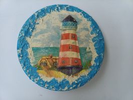 Maritime Dekobox, Leuchtturm Motiv