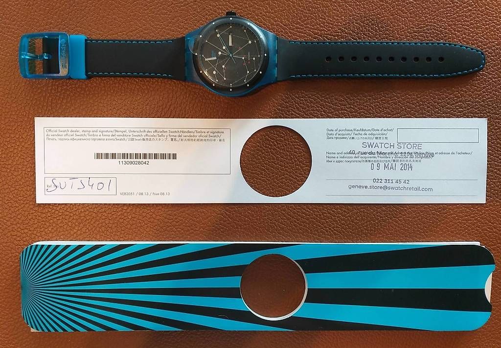 Orologi: Swatch Blue1 neuve – Usato da Avully venduto da lecomtedogoz