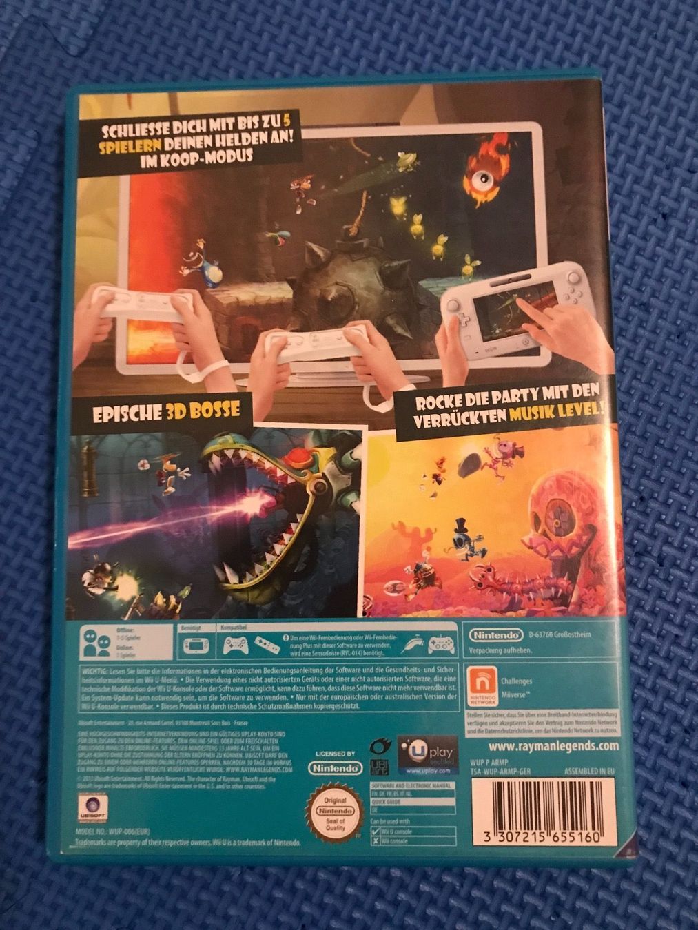 Nintendo Giochi: Rayman Legends Nintendo Wii U – Usato da Gossau SG venduto da schlitzerdemon 2