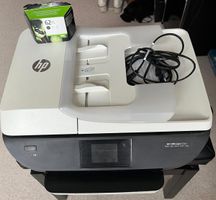HP Officejet 5744 All-in-One Drucker + Patrone, Top!