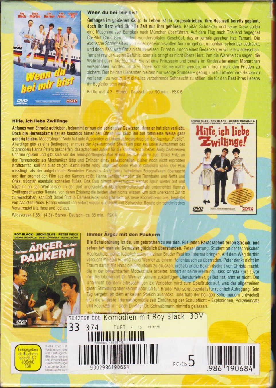 Tutti i DVDs: ROY BLACK - 3 DVD Box, Fabrik-NEU + OVP – Nuovo e nell'imballaggio originale da Zürich venduto da Vinyl 2