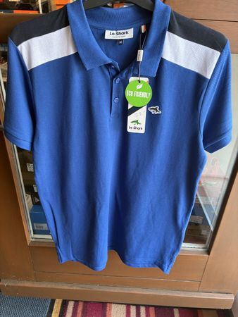 Polohemd Le Shark blau Grösse M neu mit Etikett