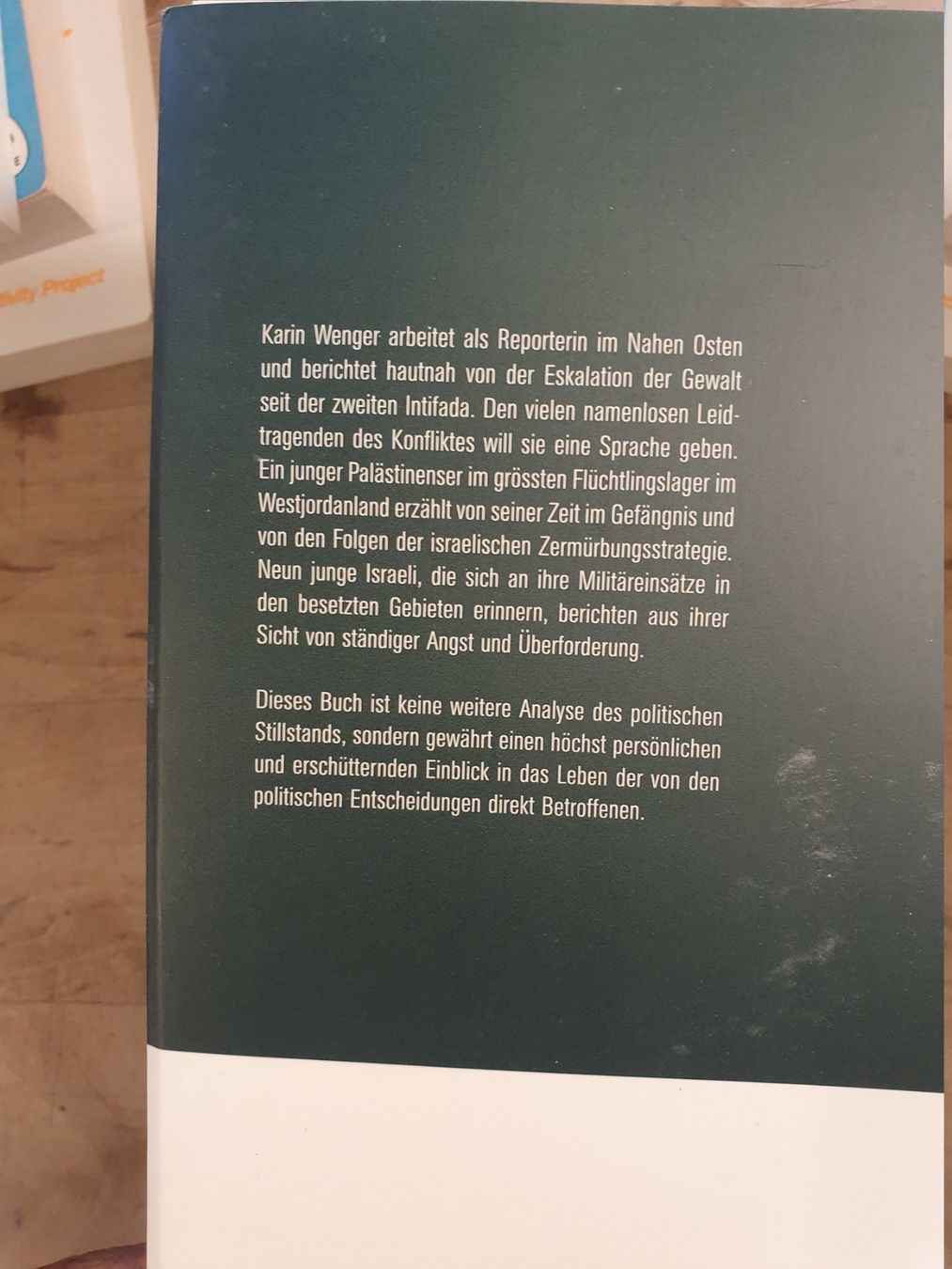 Bücher: Checkpoint Huwara Karin Wenger NZZ – Gebraucht aus Zürich von loosebone 1
