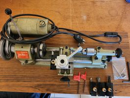 EMCO UNIMAT SL mit 4FACH SCHNELL WECHSEL STAHLHALTER,PLUS.