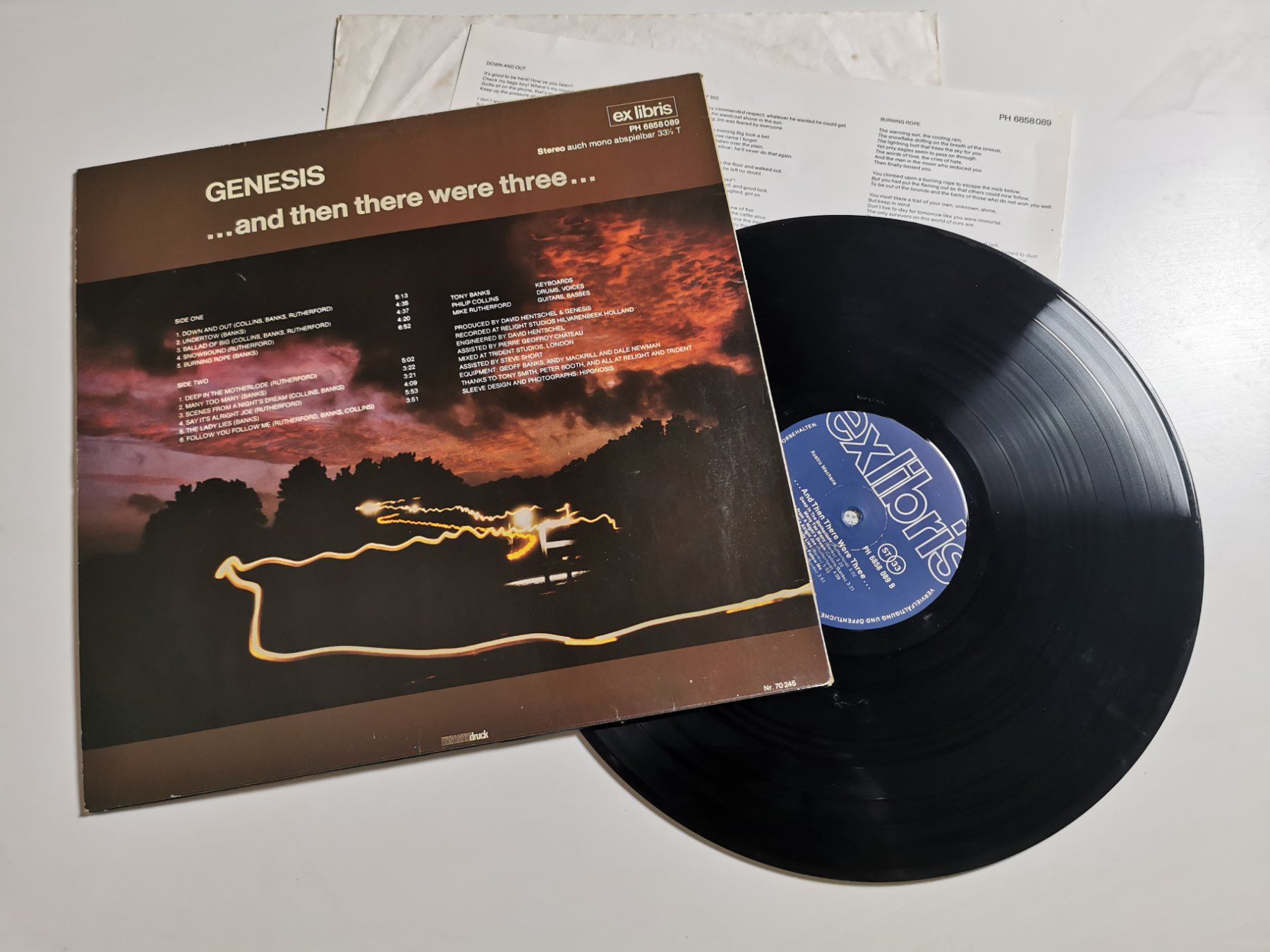 Dischi in vinile: GENESIS - ..AND THEN THERE WERE THREE... – Usato da Grafenried venduto da House-of-Oldies 1