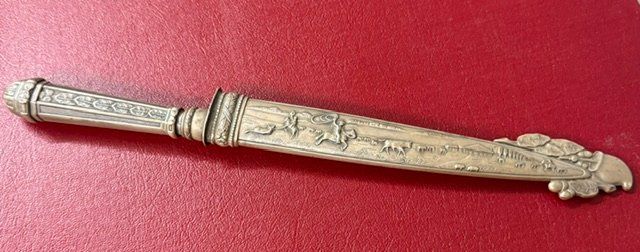 Posate: Antikes Jagdmesser, (Gauscha) – Usato da Gersau venduto da pandabear01 3