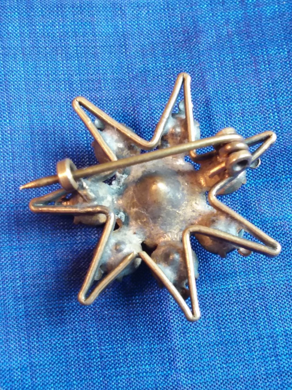 Broschen & Nadeln: Antike Irisglas/Rheinkiesel Brosche ca 1900 – Gebraucht aus Zürich von gutsan 1