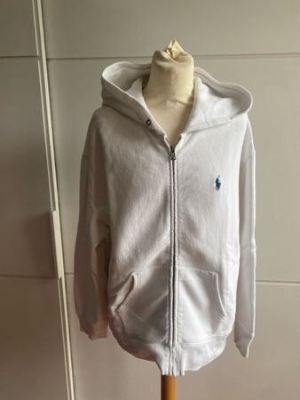 Polo Ralph Lauren Hoodie Weiss Grösse M guter Zustand