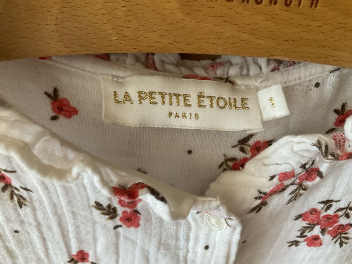 Camicette: LA PETITE ÉTOILE Bluse mit Blumenmuster – Usato da Sagogn venduto da barosella 2