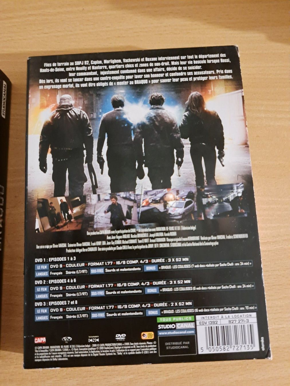 Tutti i DVDs: DVD Série Braquo Saison 1 et 2 – Usato da Pully venduto da bro_n52j 3