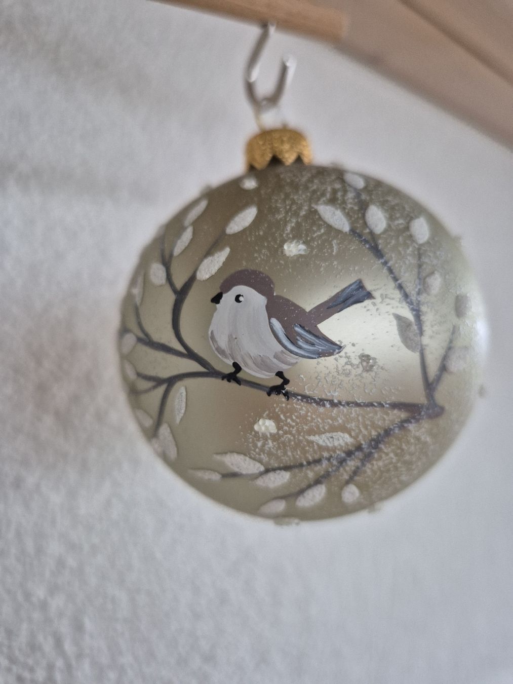 Tutte le decorazioni: Weihnachtskugel mit Vogelmotiv, Christbaumkugel – Usato da Bern venduto da miruslav