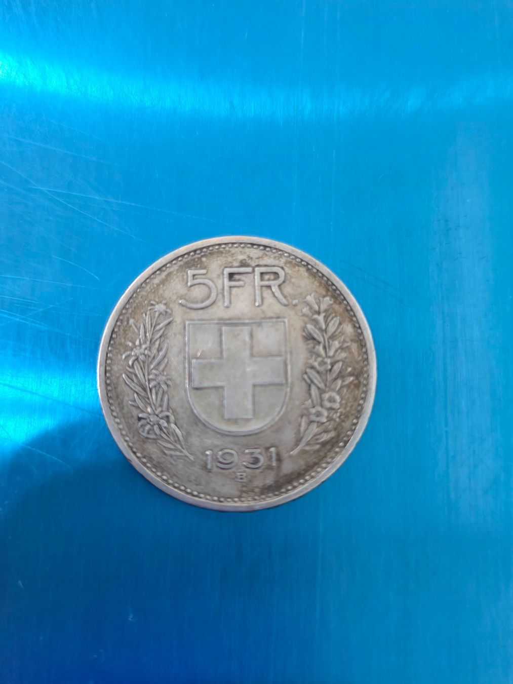 Tutti le monete: 5 Fr. Jahrgang 1931 – Usato da Scherzingen venduto da Benjanil 1