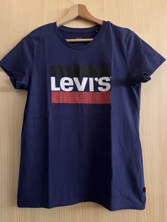 Levi's T-Shirt, Gr. M, dunkelblau, Top Zustand