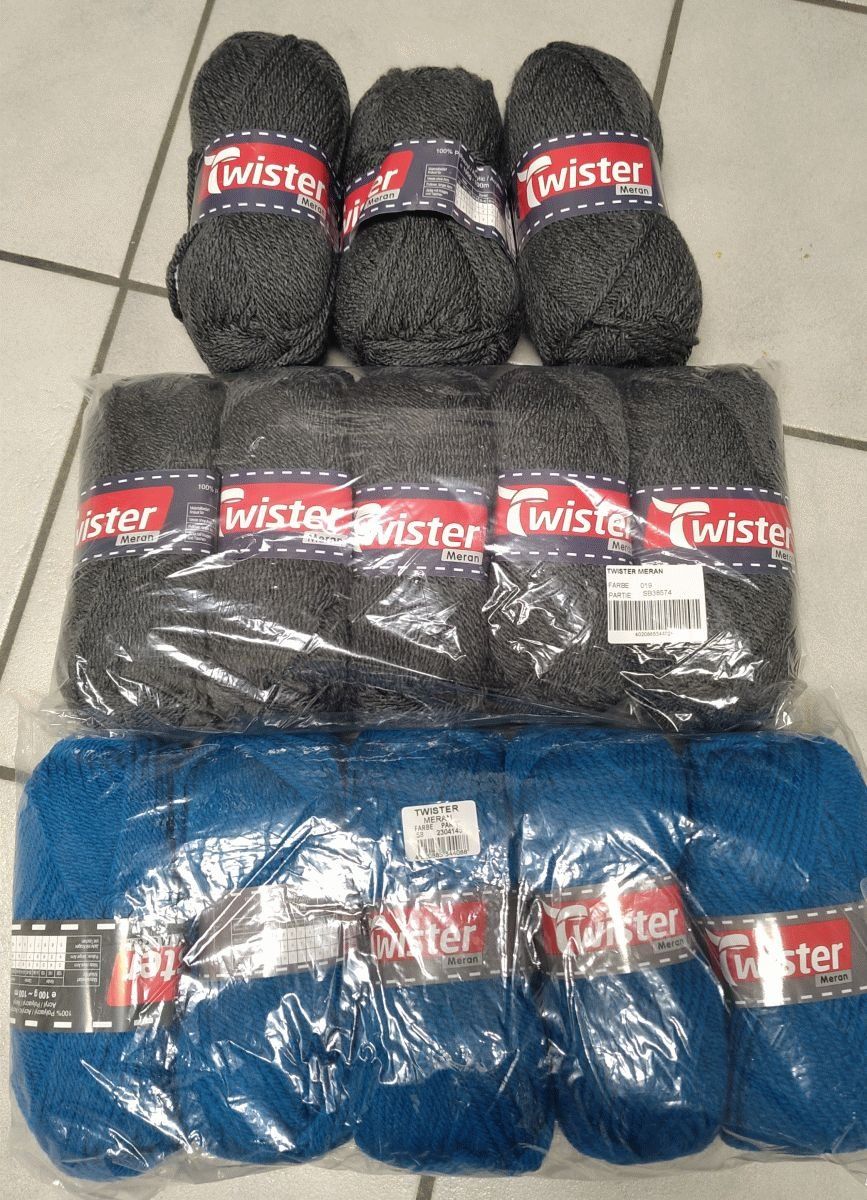 Lana: Strickgarn, Meran Twister – Nuovo e nell'imballaggio originale da Mägenwil venduto da Ricoha