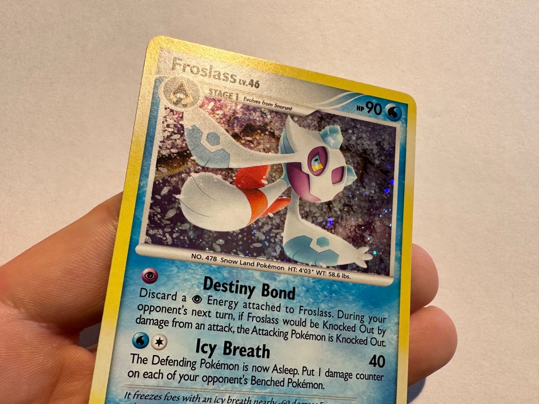 Pokémon Carte collezionabili: Froslass holo D&P Legends Awakened EN – Usato da Hagendorn venduto da Pokecollectorch 3