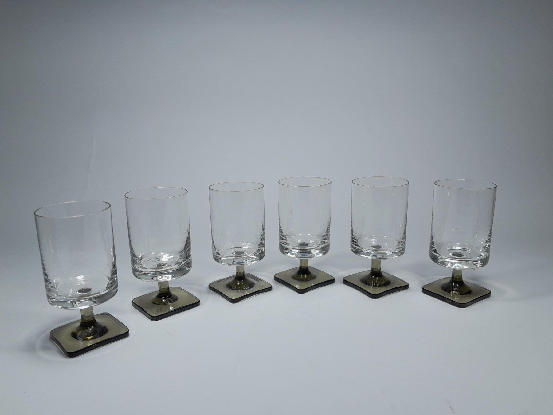 Rosenthal Gläser: 6 Vintage Rosenthal Weingläser - Studio Line - Linear Smoke – Gebraucht aus Männedorf von Bel-view 2