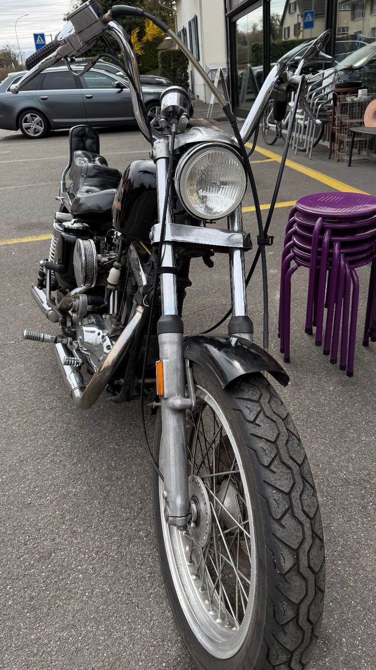 Harley-Davidson Chopper: Harley-Davidson, Ironhead 1974 – Usato da Wildegg venduto da otown-brocki 2