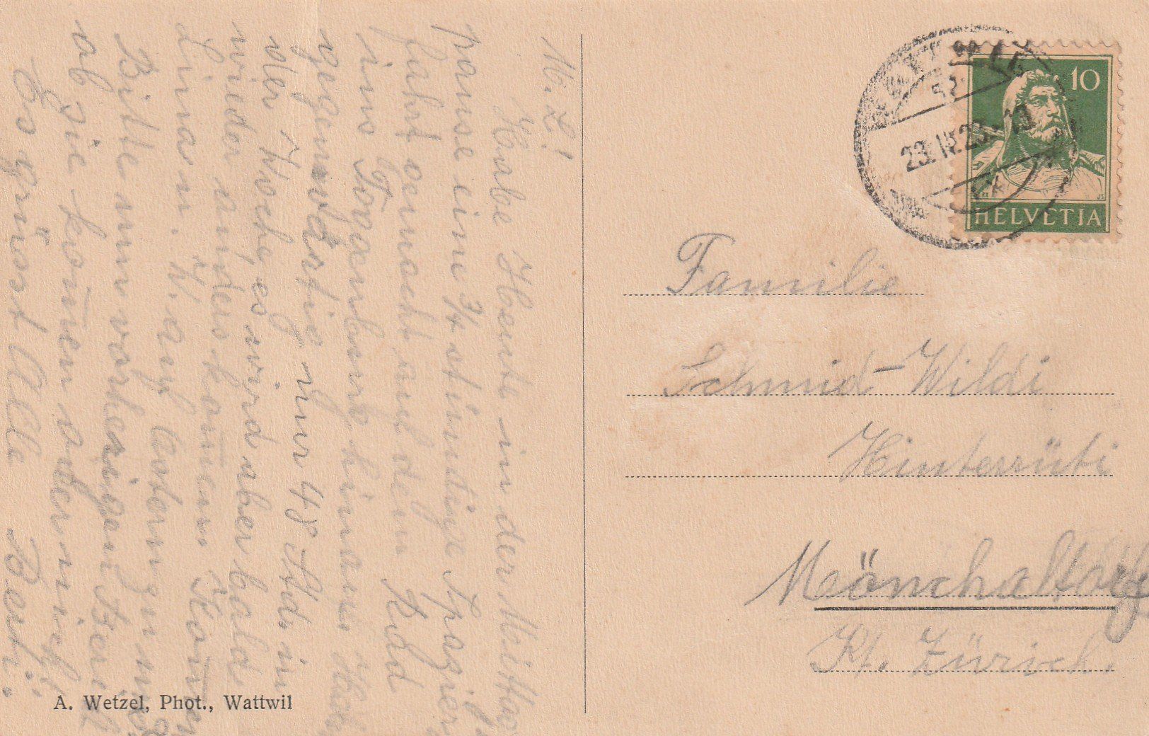 Cartoline postali: Wattwil Industrie-Quartier – Usato da Rorschacherberg venduto da fratovi2 1