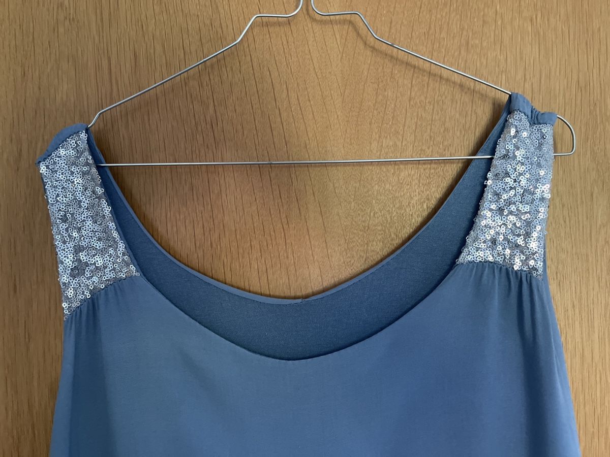 Kleider: Kleid blau mit Pailletten – Gebraucht aus Oberrieden von Boccia1981 1