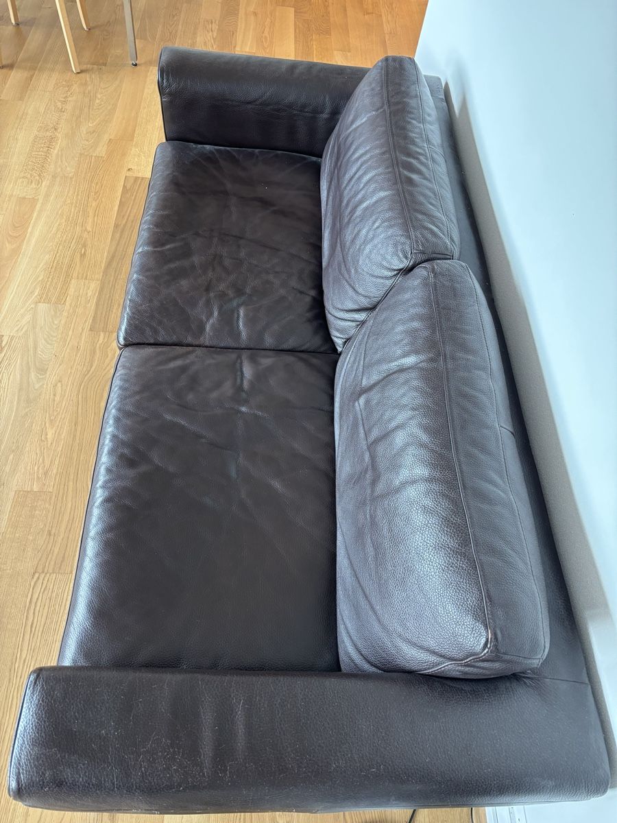 Ikea Divani: Ikea Designer Ledersofa – Usato da Baden venduto da han_9n7k 3