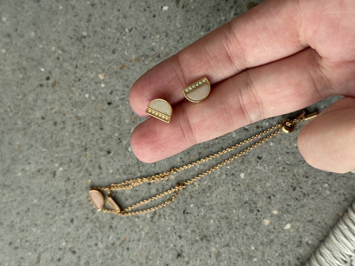 Fossil Bracciali & Braccialetti: Fossil Armband rosegold + Gratis Ohrstecker – Nuovo (secondo la descrizione) da Zürich venduto da iva_iva 3