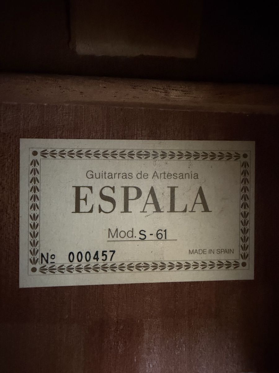 Instruments de musique: Gitarre Espala S-61 – D'occasion à Grosshöchstetten par nicolafiore 1