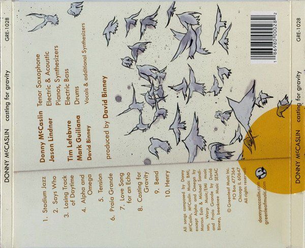 CDs: CD Donny McCaslin - Casting for gravity (Digipak, 2012) – D'occasion à Möriken AG par mineralia