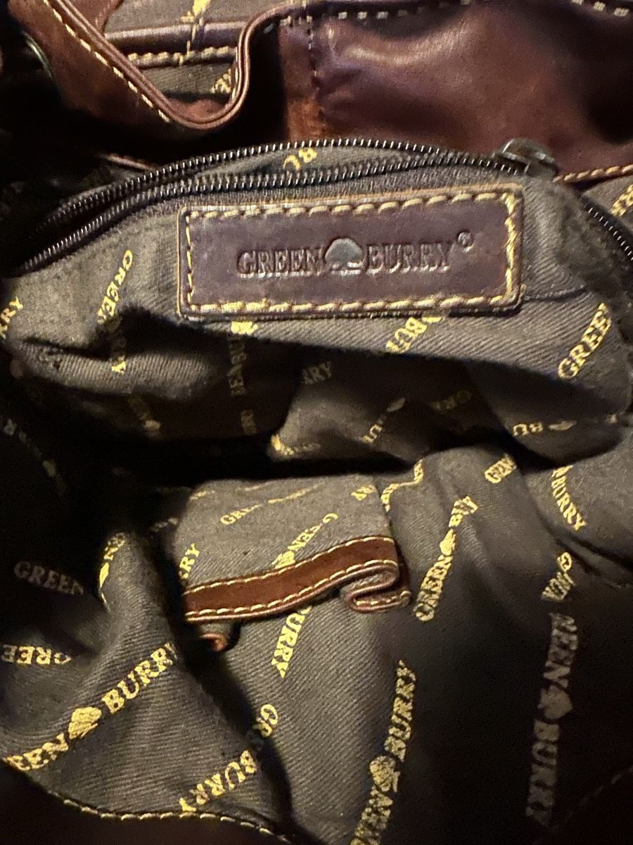 Zaini: Greenburry Leder Rucksack braun Vintag – Usato da Winterthur venduto da yan_mzy9 8