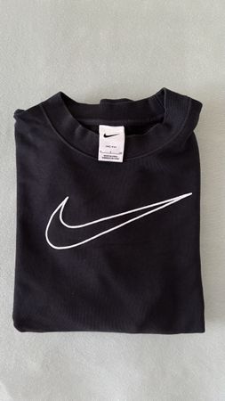 Nike Sweatshirt, Dri-Fit schwarz, Gr S