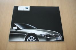 BMW 6er Cabrio CH-Prospekt 645 Ci 2003