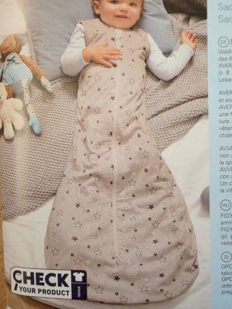Baby-Sommerschlafsack Gr. 90cm | NEU
