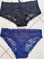 2 Spitzenslip Skinny Gr 38-40 NEU!