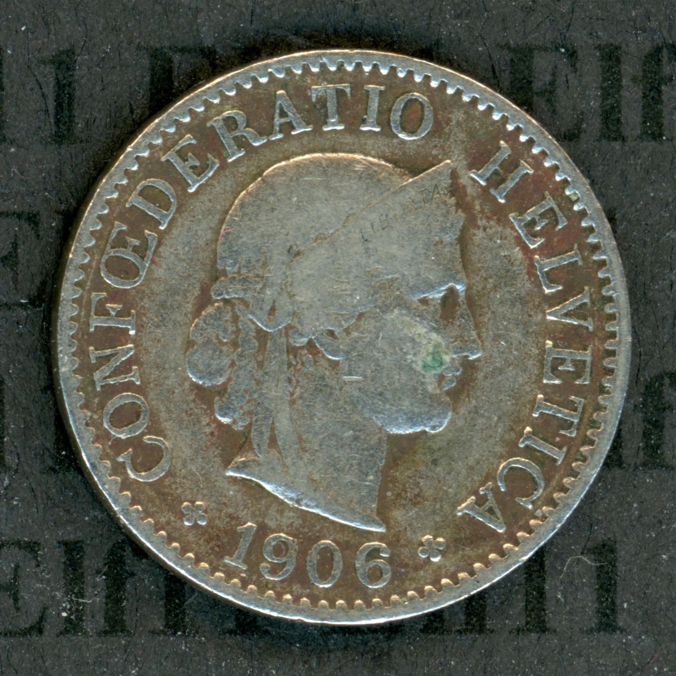 Tutti le monete: CHF___0.05 1906 s 5 Rappen – Usato da Widnau venduto da Elf11