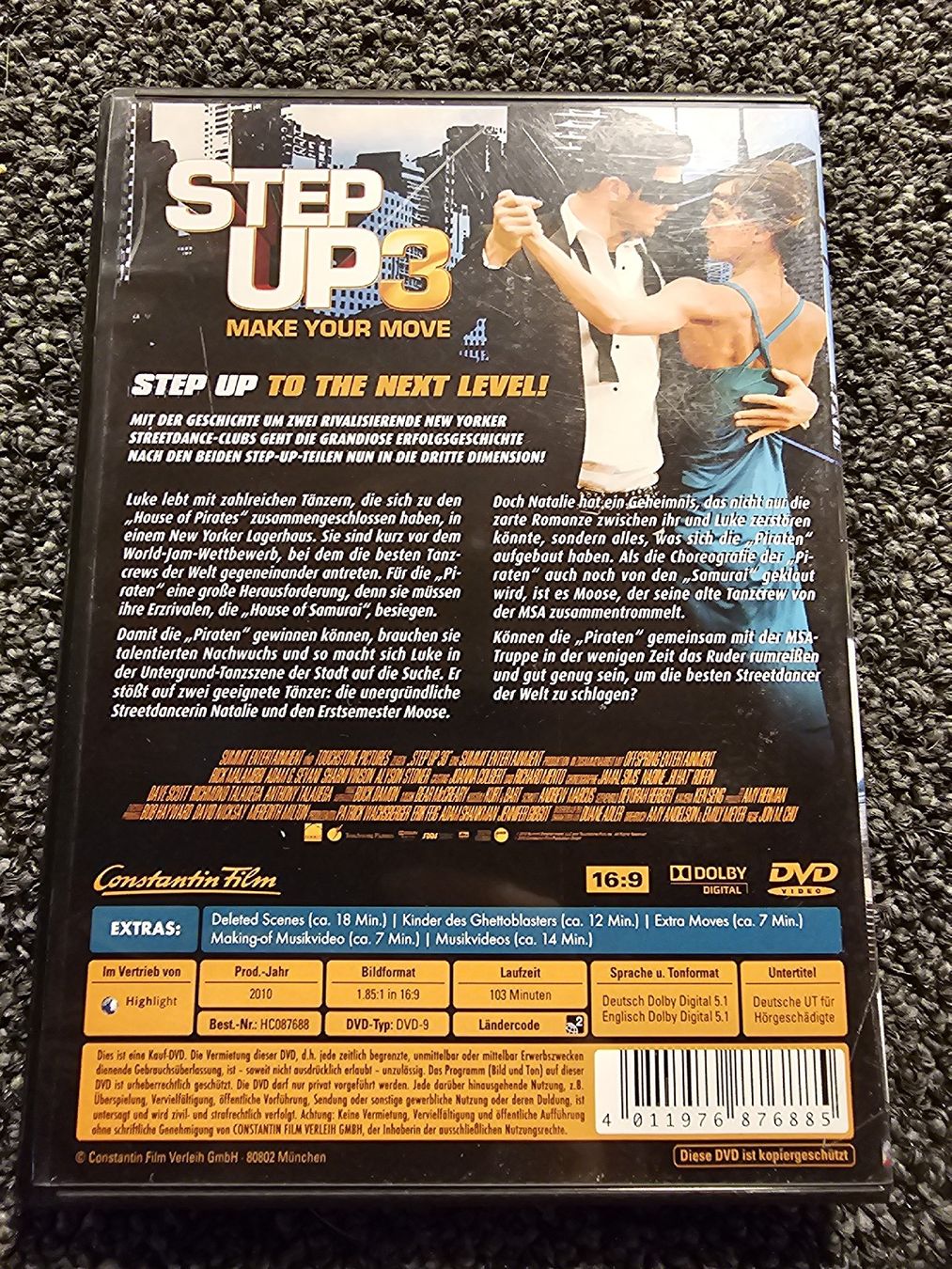 Tutti i DVDs: DVD Step Up 3(21483) – Usato da Ruswil venduto da jan_bxl5 1