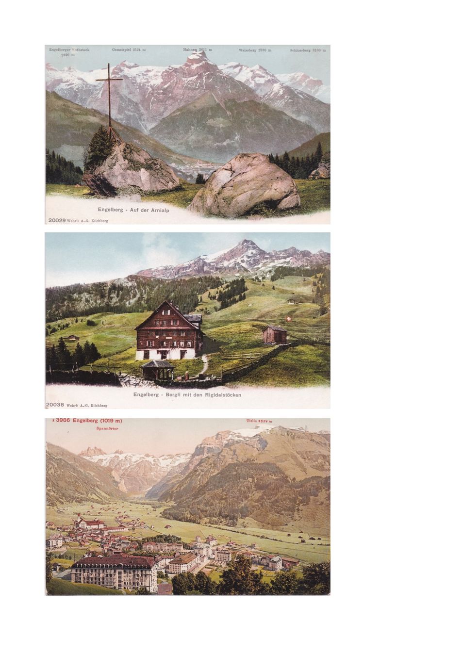 Ansichtskarten: Konvolut Engelberg – Gebraucht aus Baar von dokuba 4