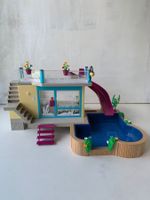 PLAYMOBIL Bungalow Ferienhaus Haus Pool Swimmingpool Family