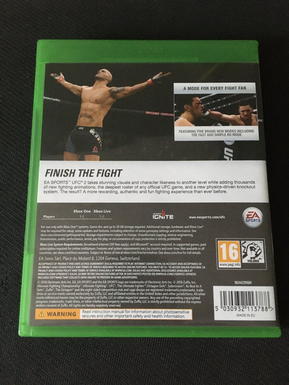 Microsoft Giochi: UFC 2 für Xbox One – Usato da St.Gallen venduto da sjosjo 1