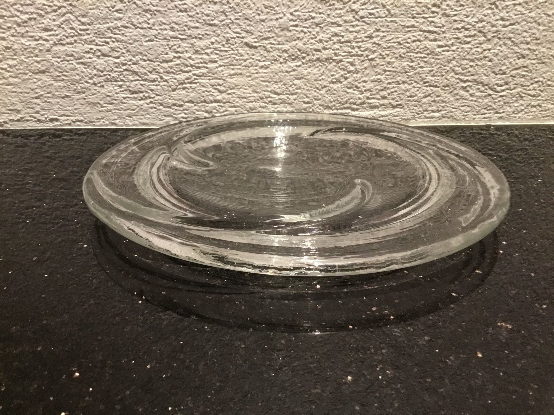 Servierplatten: Dekorative Glasplatte – Gebraucht aus Niederweningen von baghirac 1